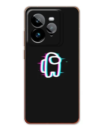 Чохол для Realme GT 7Pro з картинкою «Among Us неон» Чохол для Realme GT 7Pro з картинкою «Among Us неон»