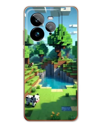 Чехол для Realme GT 7Pro с картинкой «Minecraft летний день» Чехол для Realme GT 7Pro с картинкой «Minecraft летний день»