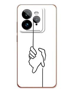 Чехол для Realme GT 7Pro с картинкой «Рука держит» Чехол для Realme GT 7Pro с картинкой «Рука держит»