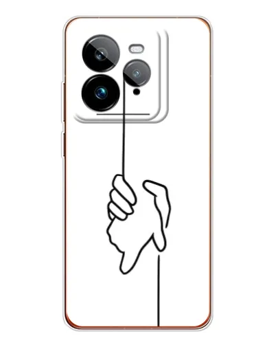 Чехол для Realme GT 7Pro с картинкой «Рука держит» Чехол для Realme GT 7Pro с картинкой «Рука держит»