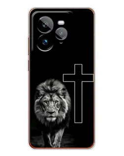 Чехол для Realme GT 7Pro с картинкой «Лев и Крест» Чехол для Realme GT 7Pro с картинкой «Лев и Крест»
