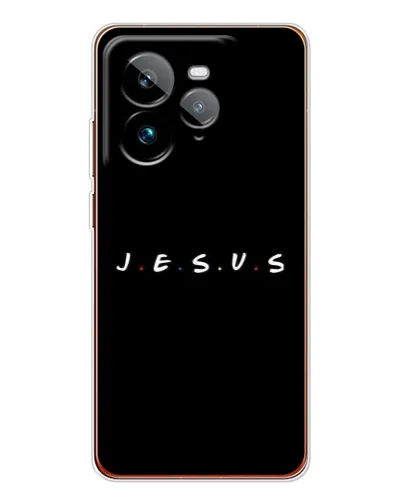 Чехол для Realme GT 7Pro с картинкой «Точки веры J.E.S.U.S.» Чехол для Realme GT 7Pro с картинкой «Точки веры J.E.S.U.S.»