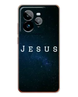 Чехол для Realme GT 7Pro с картинкой «Звездное небо Jesus»