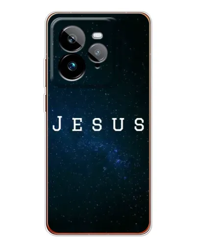 Чехол для Realme GT 7Pro с картинкой «Звездное небо Jesus» Чехол для Realme GT 7Pro с картинкой «Звездное небо Jesus»