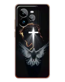 Чехол для Realme GT 7Pro с картинкой «Голубь и Свет»