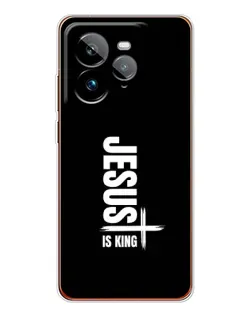 Чехол для Realme GT 7Pro с картинкой «Вертикаль веры Jesus»