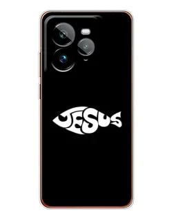 Чехол для Realme GT 7Pro с картинкой «Рыба Jesus»