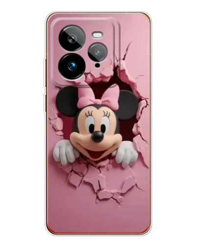 Чехол для Realme GT 7Pro с картинкой «Минни сквозь стену»