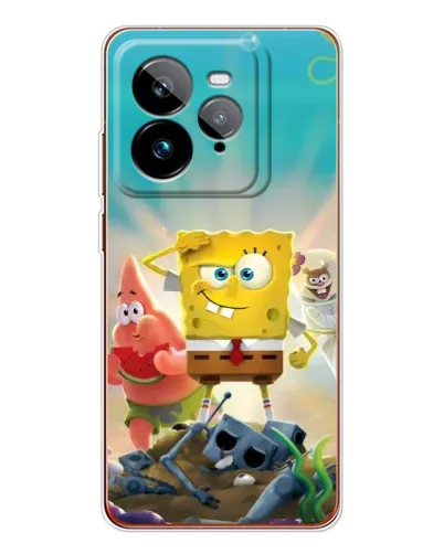 Чехол для Realme GT 7Pro с картинкой «Спанч Боб победитель» Чехол для Realme GT 7Pro с картинкой «Спанч Боб победитель»