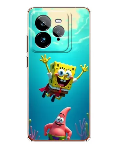Чехол для Realme GT 7Pro с картинкой «Спанч Боб под водой» Чехол для Realme GT 7Pro с картинкой «Спанч Боб под водой»