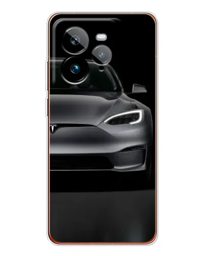 Чехол для Realme GT 7Pro с картинкой «Tesla Model S Look» Чехол для Realme GT 7Pro с картинкой «Tesla Model S Look»