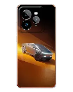 Чехол для Realme GT 7Pro с картинкой «Cybertruck в пустыне» Чехол для Realme GT 7Pro с картинкой «Cybertruck в пустыне»