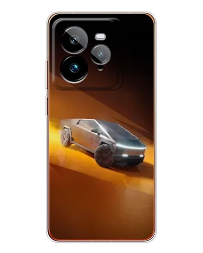 Чехол для Realme GT 7Pro с картинкой «Cybertruck в пустыне» Чехол для Realme GT 7Pro с картинкой «Cybertruck в пустыне»