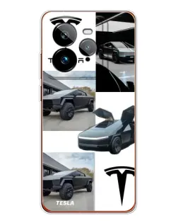 Чехол для Realme GT 7Pro с картинкой «Коллаж Cybertruck Tesla» Чехол для Realme GT 7Pro с картинкой «Коллаж Cybertruck Tesla»