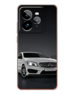 Чехол для Realme GT 7Pro с картинкой «Mercedes AMG GT Silver»
