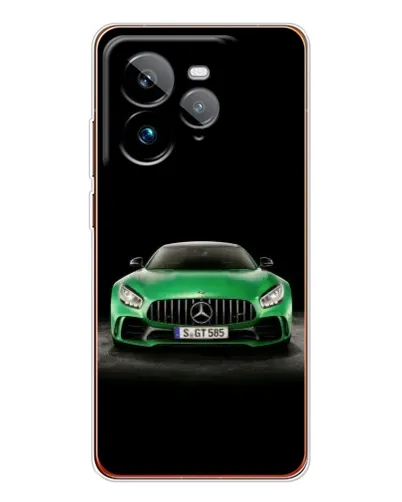Чехол для Realme GT 7Pro с картинкой «Mercedes — неоновый лого» Чехол для Realme GT 7Pro с картинкой «Mercedes — неоновый лого»