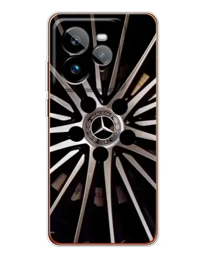 Чехол для Realme GT 7Pro с картинкой «Диск Mercedes» Чехол для Realme GT 7Pro с картинкой «Диск Mercedes»