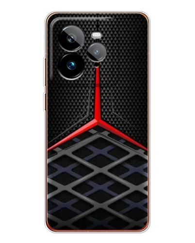 Чехол для Realme GT 7Pro с картинкой «Mercedes Carbon Grid» Чехол для Realme GT 7Pro с картинкой «Mercedes Carbon Grid»