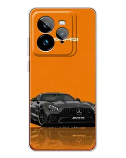 Чехол для Realme GT 7Pro с картинкой «Оранжевый Mercedes AMG»