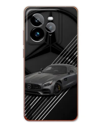 Чехол для Realme GT 7Pro с картинкой «Mercedes AMG — графика» Чехол для Realme GT 7Pro с картинкой «Mercedes AMG — графика»