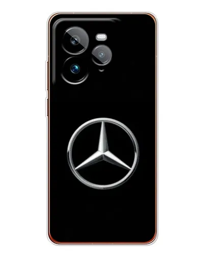 Чехол для Realme GT 7Pro с картинкой «Mercedes классический лого» Чехол для Realme GT 7Pro с картинкой «Mercedes классический лого»