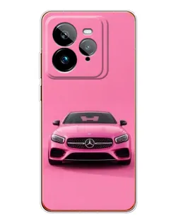 Чехол для Realme GT 7Pro с картинкой «Розовый Mercedes AMG» Чехол для Realme GT 7Pro с картинкой «Розовый Mercedes AMG»