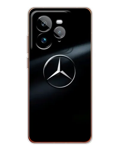 Чехол для Realme GT 7Pro с картинкой «Mercedes на металле» Чехол для Realme GT 7Pro с картинкой «Mercedes на металле»