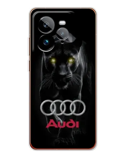 Чехол для Realme GT 7Pro с картинкой «Пантера и Audi» Чехол для Realme GT 7Pro с картинкой «Пантера и Audi»
