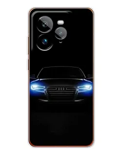 Чехол для Realme GT 7Pro с картинкой «Audi в неоне»