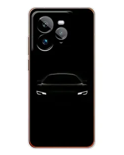 Чехол для Realme GT 7Pro с картинкой «Взгляд Audi в темноте»