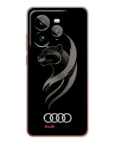 Чехол для Realme GT 7Pro с картинкой «Графика — пантера и Audi» Чехол для Realme GT 7Pro с картинкой «Графика — пантера и Audi»
