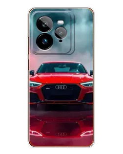 Чехол для Realme GT 7Pro с картинкой «Audi RS — красный стиль»