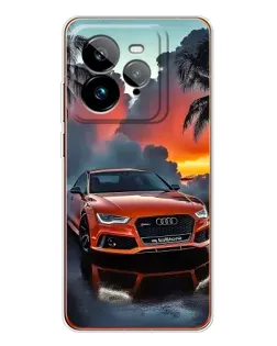 Чехол для Realme GT 7Pro с картинкой «Audi — закат»
