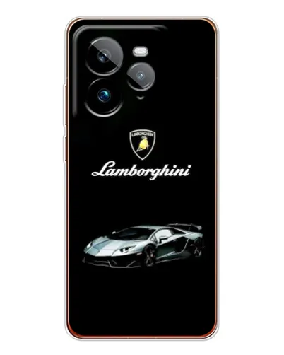 Чехол для Realme GT 7Pro с картинкой «Логотип Lamborghini классика»