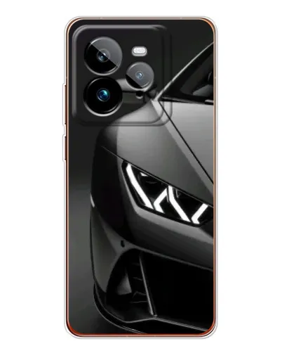 Чехол для Realme GT 7Pro с картинкой «Lamborghini фары детализация»
