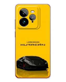 Чехол для Realme GT 7Pro с картинкой «Lamborghini Huracan черный»