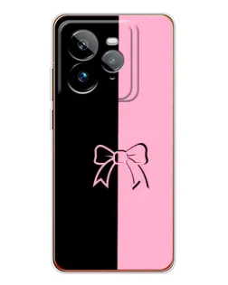 Чехол для Realme GT 7Pro с картинкой «Половинки банта»