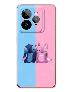Чехол для Realme GT 7Pro с картинкой «Stitch и Angel Love» Чехол для Realme GT 7Pro с картинкой «Stitch и Angel Love»