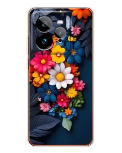 Чехол для Realme GT 7Pro с картинкой «Цветочная феерия»