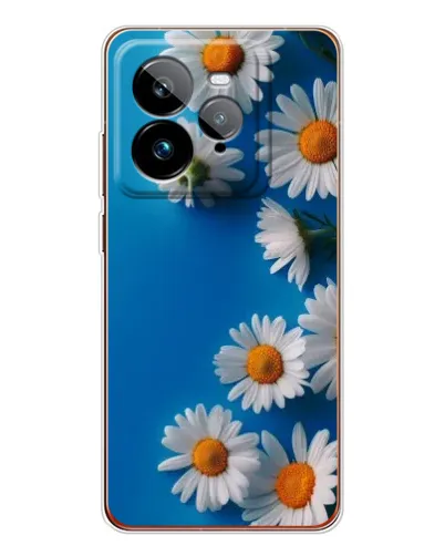 Чехол для Realme GT 7Pro с картинкой «Белоснежные маргаритки»
