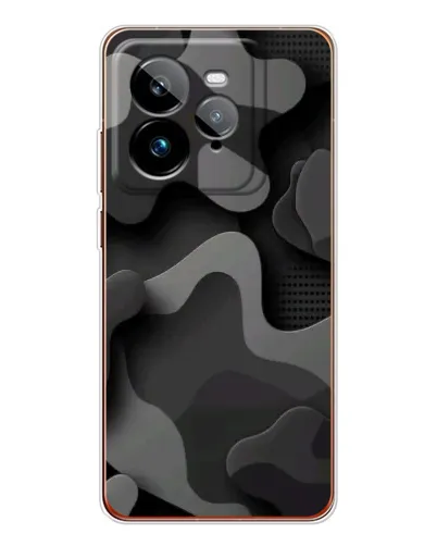 Чехол для Realme GT 7Pro с картинкой «Темный абстрактный камуфляж» Чехол для Realme GT 7Pro с картинкой «Темный абстрактный камуфляж»