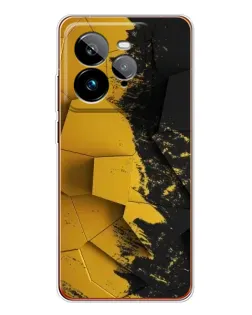 Чехол для Realme GT 7Pro с картинкой «Золотые осколки геометрии» Чехол для Realme GT 7Pro с картинкой «Золотые осколки геометрии»