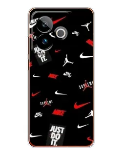 Чехол для Realme GT 7T с картинкой «Nike Mix Pattern» Чехол для Realme GT 7T с картинкой «Nike Mix Pattern»