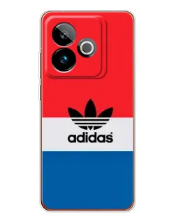 Чехол для Realme GT 7T с картинкой «Ретро блоки Adidas»