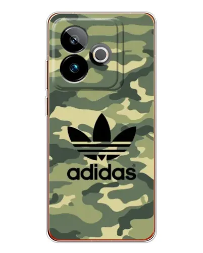 Чехол для Realme GT 7T с картинкой «Милитари стиль Adidas»