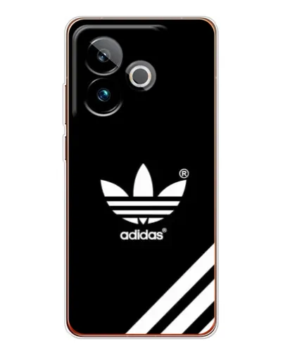 Чехол для Realme GT 7T с картинкой «Adidas с диагональными полосами»