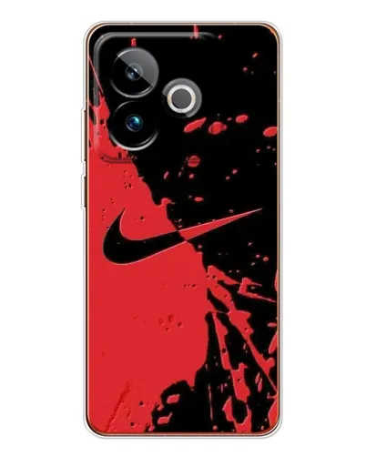 Чехол для Realme GT 7T с картинкой «Красные брызги Nike» Чехол для Realme GT 7T с картинкой «Красные брызги Nike»