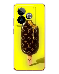 Чехол для Realme GT 7T с картинкой «Мороженое от LV»