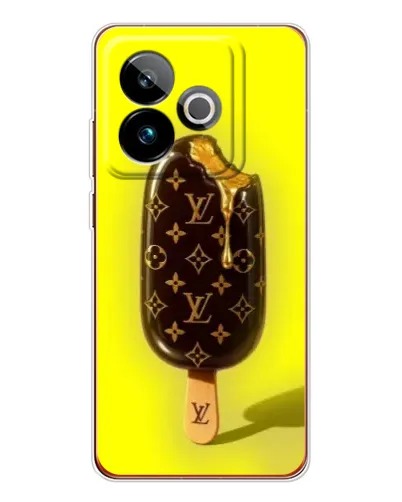 Чехол для Realme GT 7T с картинкой «Мороженое от LV»