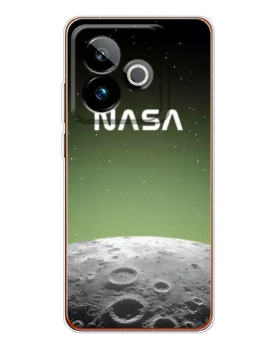 Чехол для Realme GT 7T с картинкой «NASA — лунный градиент»